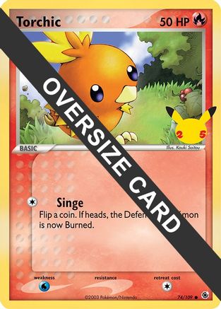 Torchic 074  First Partner Pack - Promo
