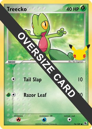 Treecko  First Partner Pack - Promo