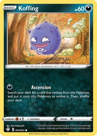 Koffing 041  Shining Fates - Common