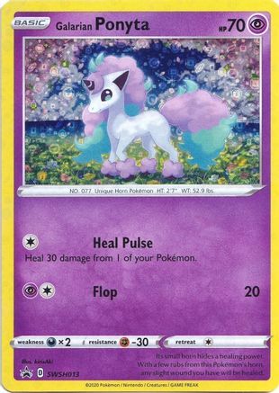Galarian Ponyta (General Mills Promo) SWSH013  - Holofoil Miscellaneous Cards & Products - Promo