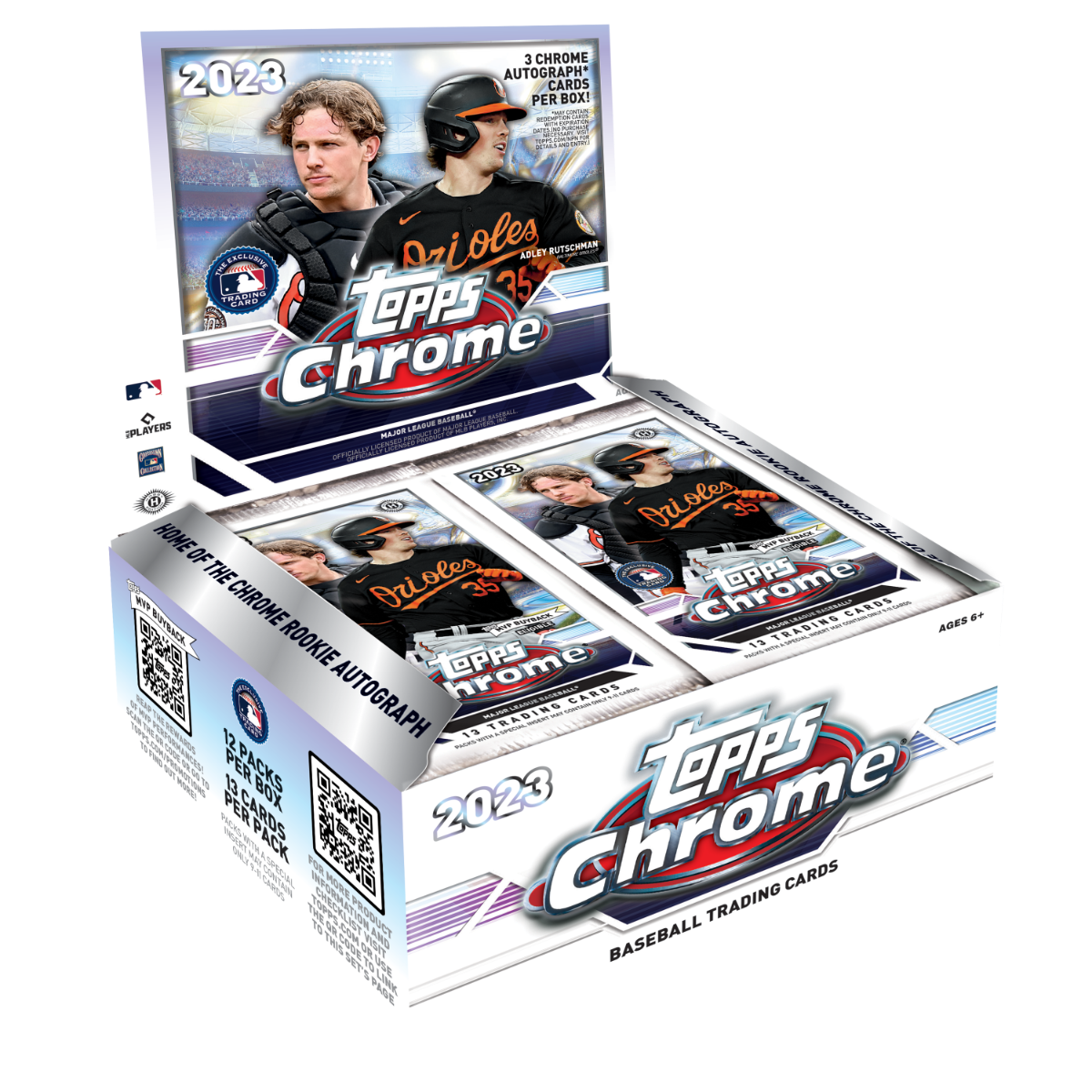 2023 MLB TOPPS CHROME BASEBALL JUMBO BOX Factory SEALED box