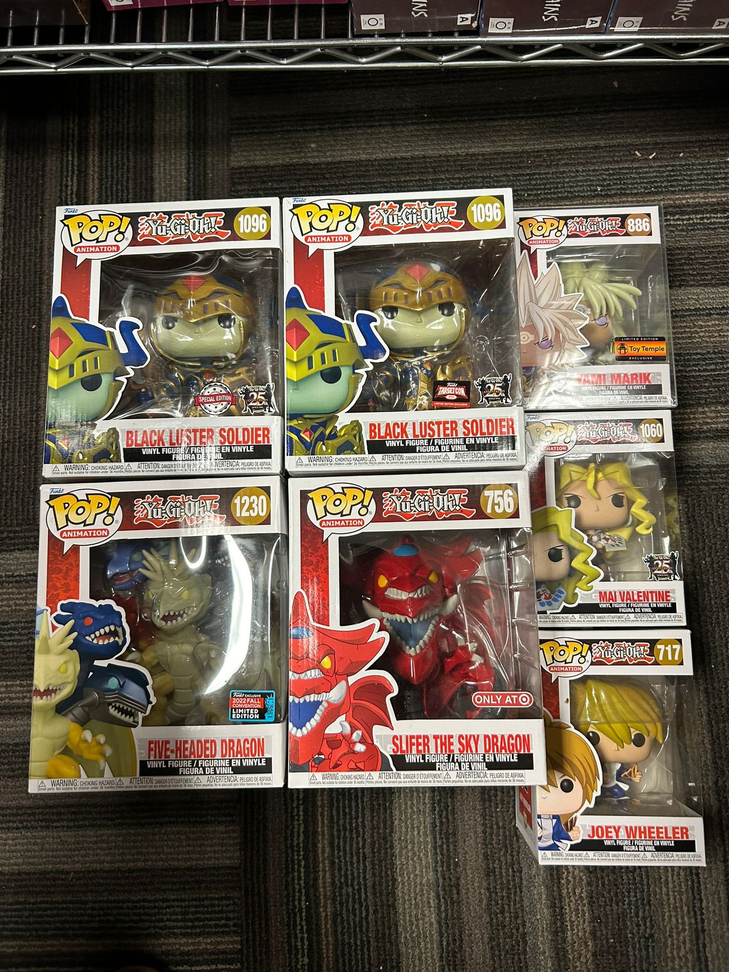 Funko Pop! Yu-Gi-Oh - Lot 3/4 **WEB ONLY**