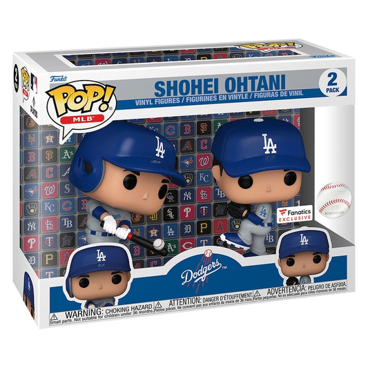 Funko Pop! Sports: MLB - Shohei Ohtani (Dodgers) 2pk [Fanatics Exclusive]