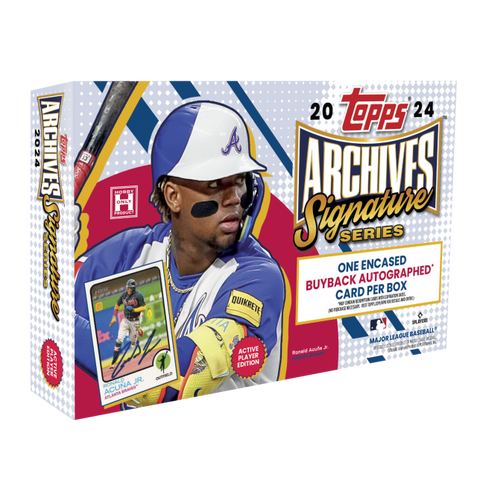 2024 Topps Archive Signature Series Baseball Active Edition Hobby Box