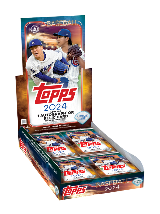 2024 Topps Baseball Update Series - HOBBY BOX - PRESELL PREORDER OCT 16, 2024