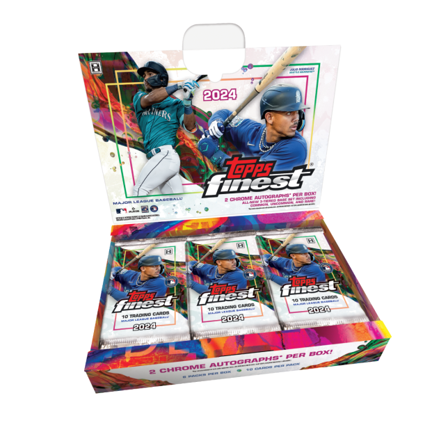 2024 Topps Finest Baseball Sealed Hobby Box - PREORDER for August 7,  2024