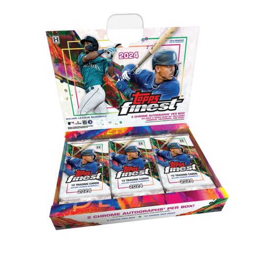 2024 Topps Finest Baseball Sealed Hobby Box - PREORDER for August 7,  2024