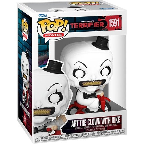 Funko Pop! Movies: Terrifier - Art The Clown / with Bike / Bloody