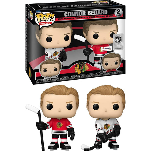 Funko Pop! Sports: NHL - Connor Bedard 2pk [Fanatics Exclusive]