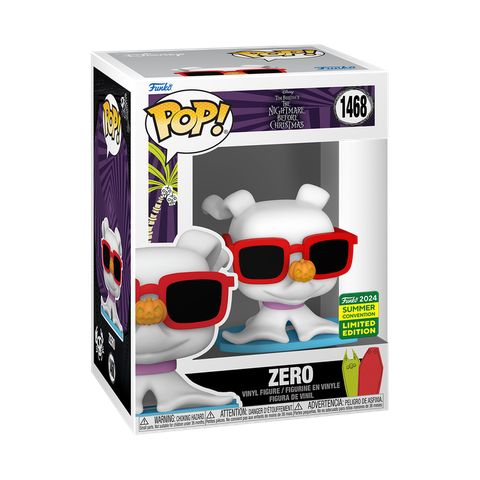 Funko Pop! Nightmare Before Christmas - Zero (with Sunglasses) #1468 [2024 SDCC / Shared Convention Exclusive]