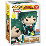 Funko Pop! ANIMATION MY HERO ACADEMIA DEKU Izuku Midoriya Blackwhip #1347 [PX EXCLUSIVE] GLOW *PREORDER*