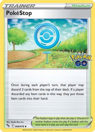 PokeStop 068  Pokemon GO - Uncommon