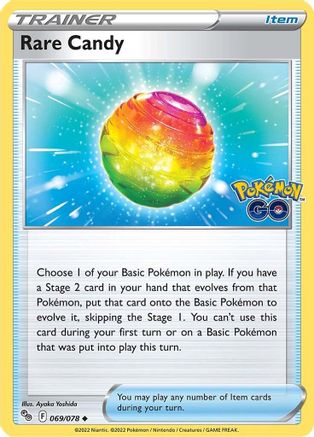 Rare Candy 069  Pokemon GO - Uncommon