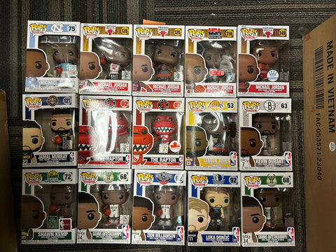 Funko Pop! Sports - NBA Lot 1/2 **WEB ONLY**