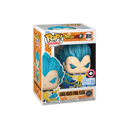 Funko Pop! Anime: Dragon Ball Super - SSGSS Vegeta (Final Flash) #2615 [MyPops Canada Exclusive] *PREORDER*