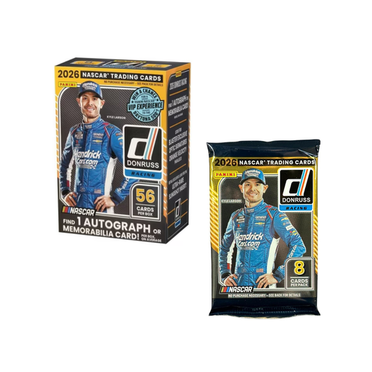 2026 Panini Trading Cards: Donruss Racing - NASCAR Blaster Box