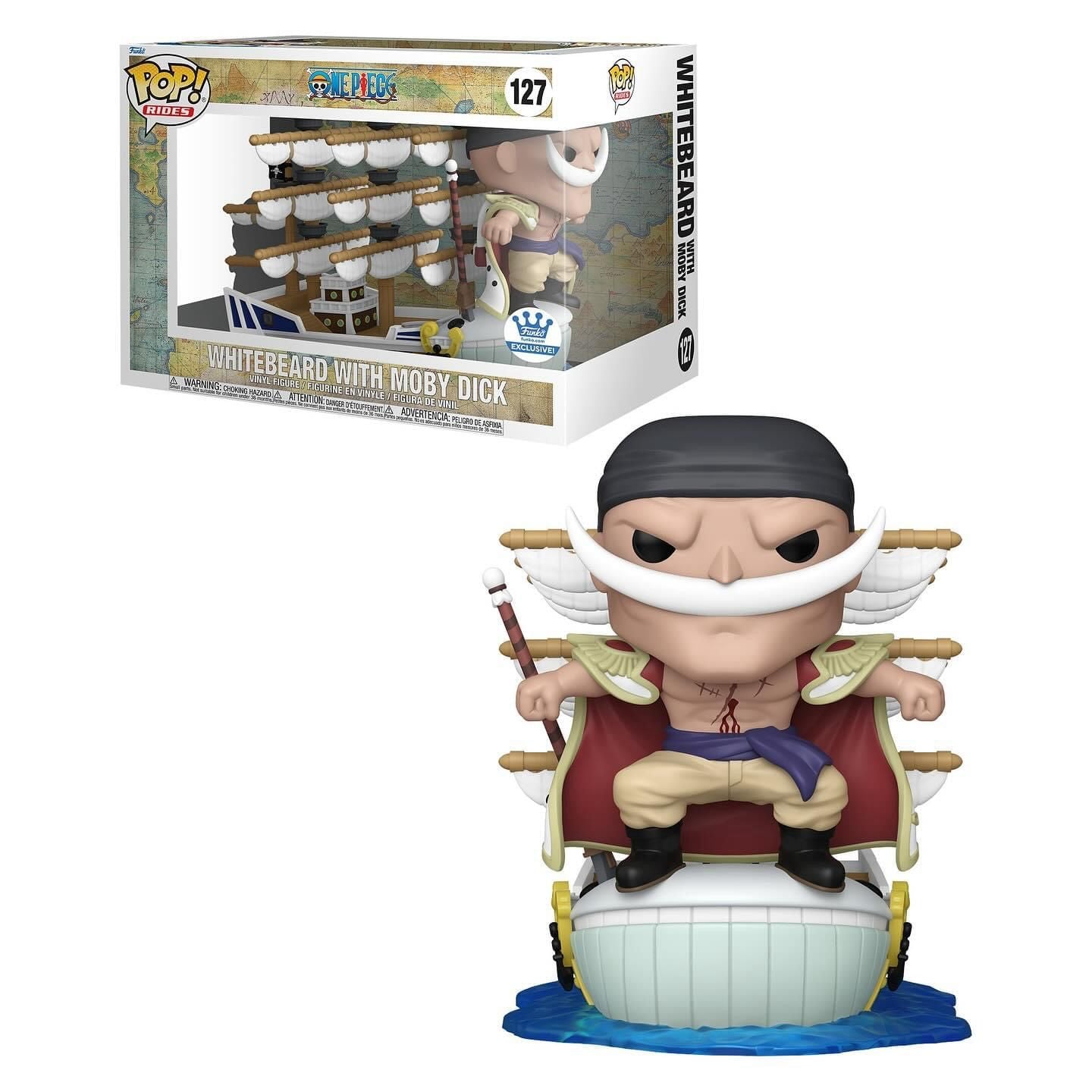 Funko Pop! Rides: One Piece - Whitebeard with Moby Dick #127