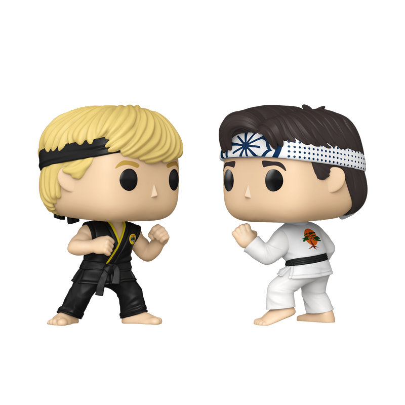 Funko Pop! Movies: The Karate Kid - Daniel #2080 / Daniel #2081 / Johnny & Daniel 2pk