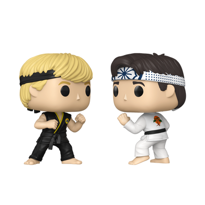 Funko Pop! Movies: The Karate Kid - Daniel #2080 / Daniel #2081 / Johnny & Daniel 2pk