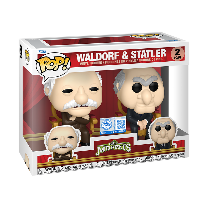 Funko Pop! Television: The Muppets - Waldorf & Statler 2-Pack *PREORDER*