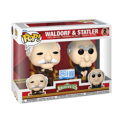 Funko Pop! Television: The Muppets - Waldorf & Statler 2-Pack *PREORDER*