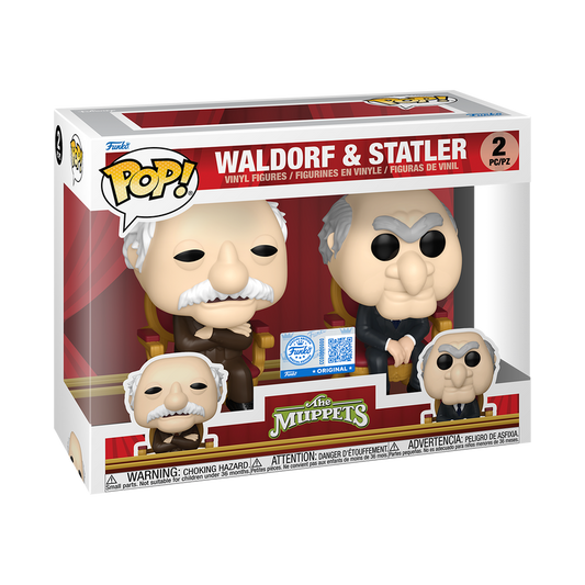 Funko Pop! Television: The Muppets - Waldorf & Statler 2-Pack *PREORDER*