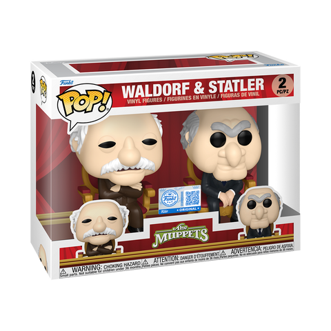 Funko Pop! Television: The Muppets - Waldorf & Statler 2-Pack *PREORDER*