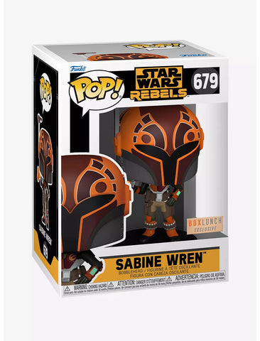 FUNKO POP! STAR WARS: REBELS - SABINE WREN #679 [BOXLUNCH EXCLUSIVE]