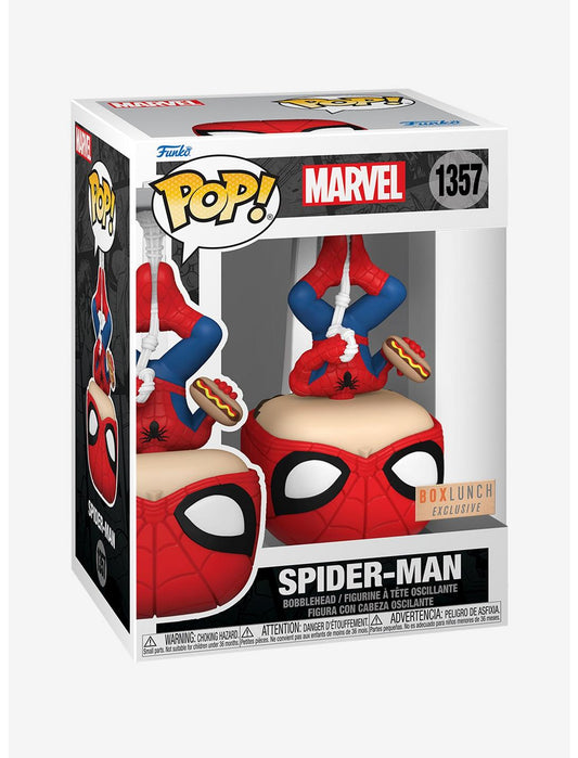 Funko Pop! Marvel - Spider-Man (Hanging Upside-Down) #1357 [BoxLunch Exclusive]