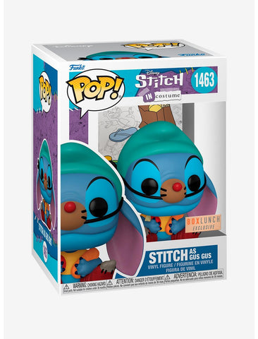 Funko Pop! Disney Stitch as Cinderella's Gus Gus #1463 - [BOXLUNCH EXCLUSIVE]