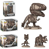 Funko Pop! Movies: Jurassic World - Dilophosaurus (Fossil) / Triceratops (Fossil) / Tyrannosaurus (Fossil)