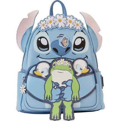 LOUNGEFLY DISNEY Lilo & Stitch Springtime Stitch Cosplay Mini-Backpack