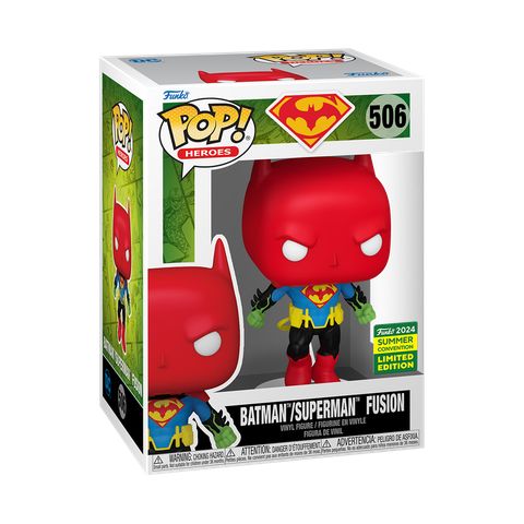 Funko Pop! DC - Batman / Superman Fusion #506 [2024 SDCC / Shared Convention Exclusive] *PREORDER*