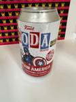Funko Vinyl Soda Can MARVEL AVENGERS END GAME CAPTAIN AMERICA with with MJOLNIR chance of chase LIMITED