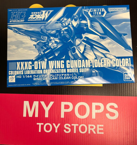 HG 1/144 Wing Gundam [Clear Color] EVENT LIMITED ITEM Gunpla Kit