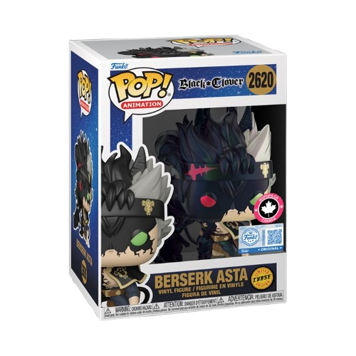 Funko Pop! Anime: Black Clover - Berserk Asta #2620 [MyPops Canada Exclusive] *PREORDER*