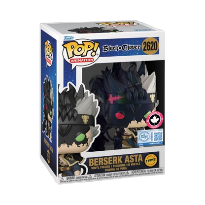 Funko Pop! Anime: Black Clover - Berserk Asta #2620 [MyPops Canada Exclusive] *PREORDER*