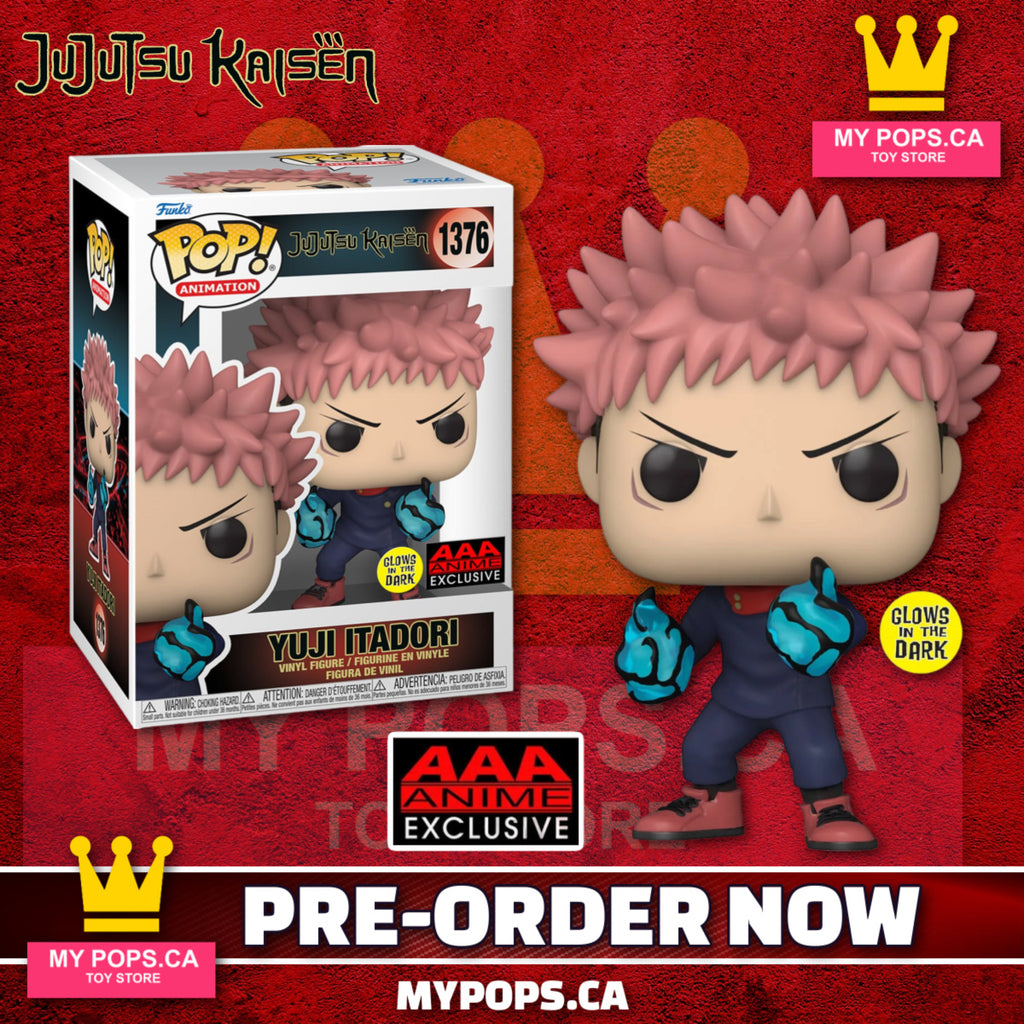 Funko Pop Jujutsu Kaisen Yuji Itadori Divergent Fist, Satoru Gojo