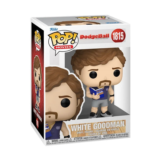 Funko Pop! Movies: Dodgeball - White Goodman / Peter La Fleur / Patches O'Houlihan / Steve "The Pirate" Cowan / White Goodman [Funko Special Edition] *PREORDER*