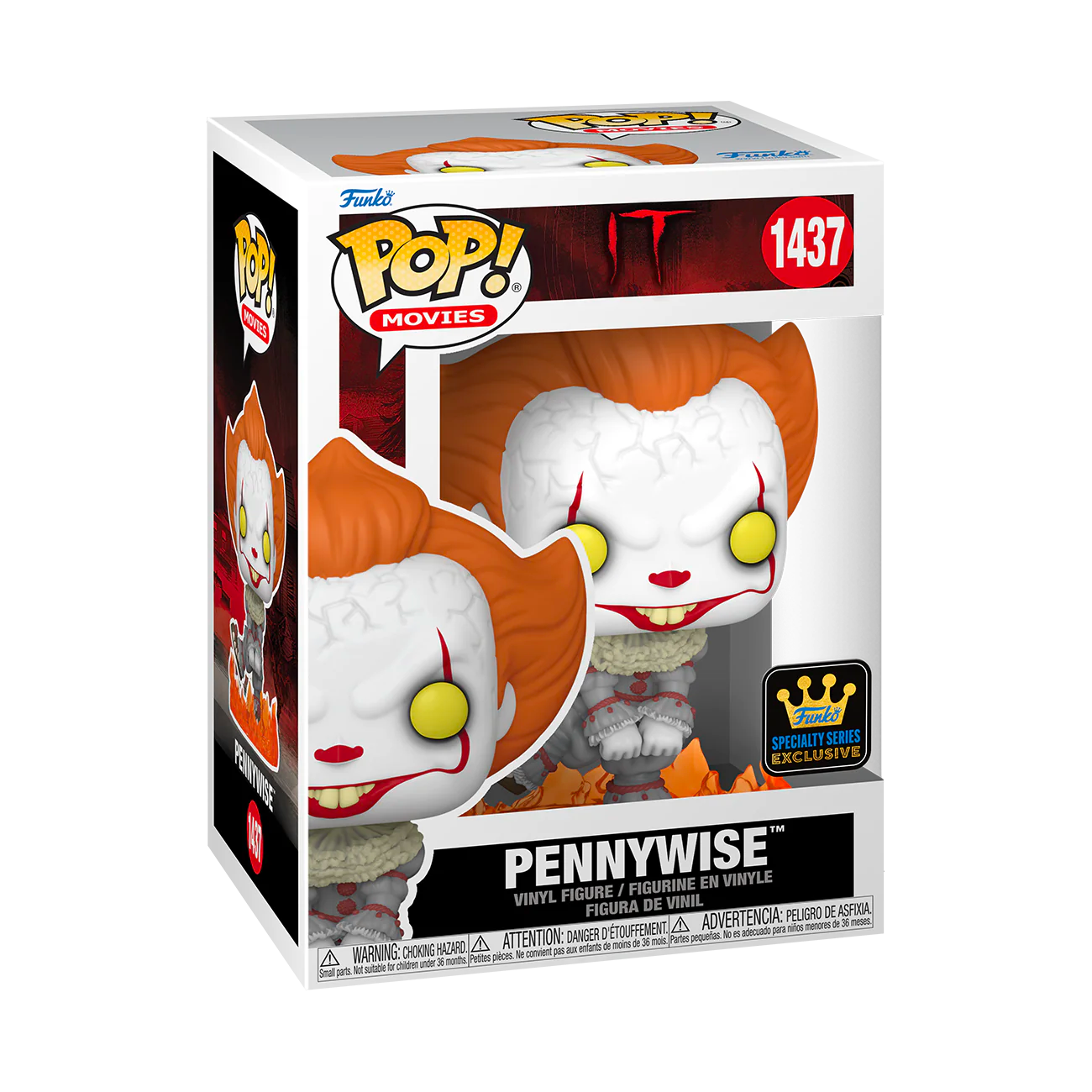 FUNKO POP! HORROR IT PENNYWISE DANCING #1437 [SPECIALTY SERIES] #1447