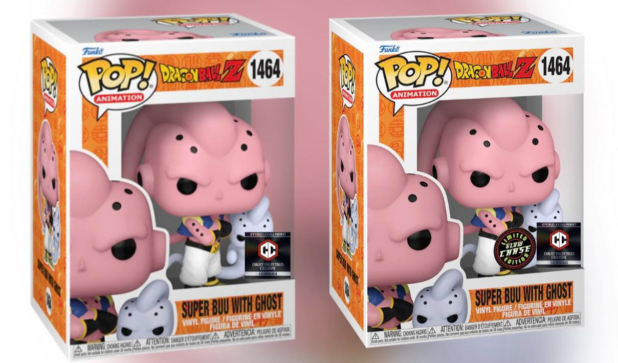 Funko Pop! ANIME DRAGON BALL Z SUPER BUU with GOTENK GHOST [CHALICE EXCLUSIVE] #1464 *PREORDER*