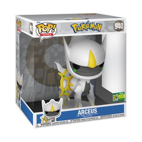 Funko Pop! Games: Pokemon - Jumbo 10" Arceus #940 [Convention Exclusive] *PREORDER*