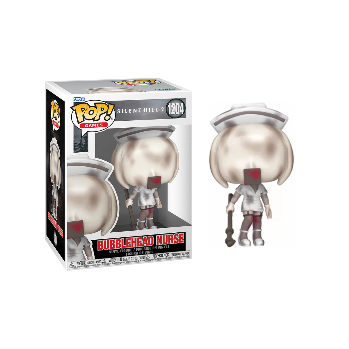 Funko Pop! Games: Silent Hill - Alessa Gillespie / Bubblehead Nurse / Pyramid Head / James Sunderland / Heather Mason / Robbie the Rabbit