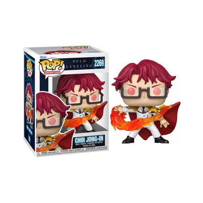 Funko Pop! Anime: Solo Leveling - Baek Yoonho / Choi Jong-in / Go Gunhee / Woo Jinchul / Deluxe! Jinwoo Vs Cerberus *PREORDER*