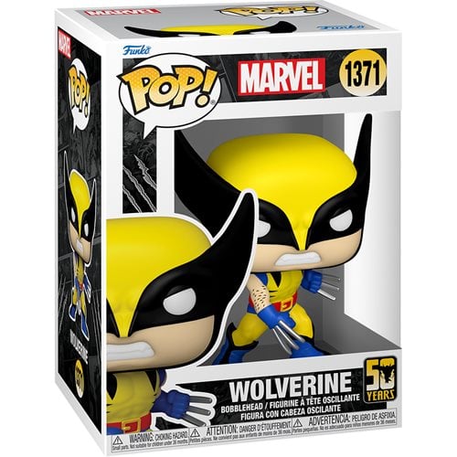 Funko Pop! Marvel Wolverine 50th Anniversary - Old Man Logan #1374 - Weapon X #1373 - Classic #1371 - Fatal Attraction #1372