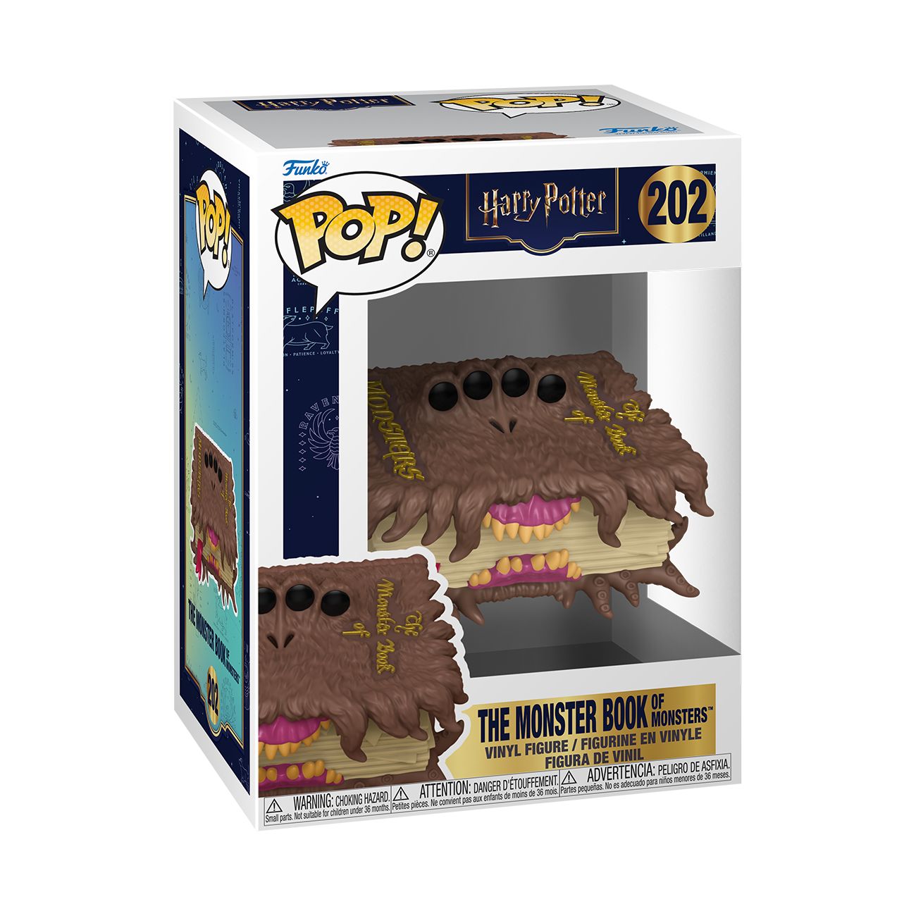 Funko Pop! Movies: Harry Potter - Sorting Hat (Lights & Sound) #203 / Monster Book #202 *PREORDER*