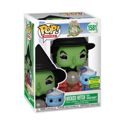Funko Pop! Wizard Of Oz - Wicked Witch with Winged Monkey #1581 [2024 SDCC / Shared Convention Exclusive]*PREORDER*