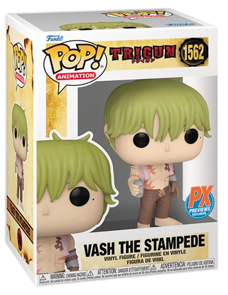 FUNKO POP! ANIME TRIGUN VASH THE STAMPEDE #1562 [PX EXCLUSIVE] *PREORDER*