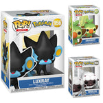 Funko Pop! Games: Pokemon - Luxray #956 / Grookey #957 / Wooloo #958