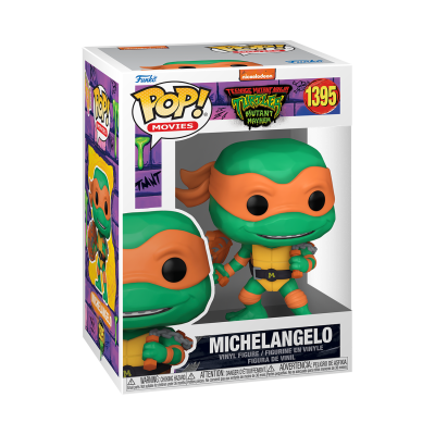 Funko Pop! MOVIES TEENAGE MUTANT NINJA TURTLES MUTANT MAYHEM MICHELANGELO #1395